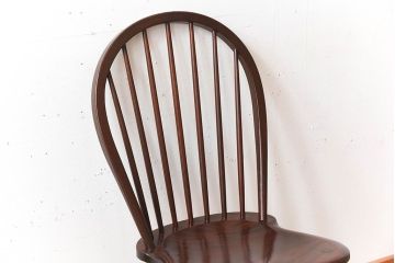 中古　松本民芸家具　#72 上質なリーチチェア(ダイニングチェア)(2)