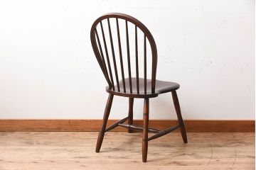 中古　松本民芸家具　#72 上質なリーチチェア(ダイニングチェア)(2)