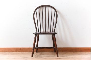 中古　松本民芸家具　#72 上質なリーチチェア(ダイニングチェア)(2)