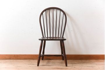 中古　松本民芸家具　#72 上質なリーチチェア(ダイニングチェア)(3)