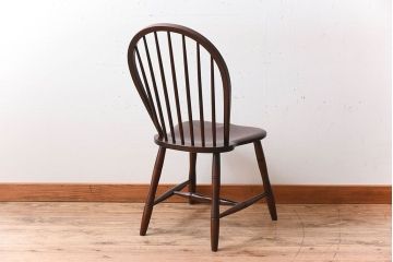 中古　松本民芸家具　#72 上質なリーチチェア(ダイニングチェア)(3)