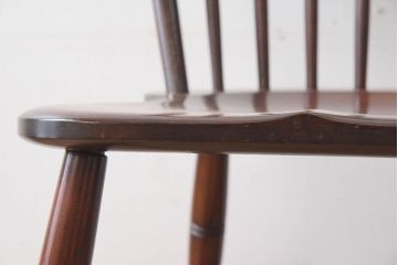 中古　松本民芸家具　#72 リーチチェア(ダイニングチェア)(1)