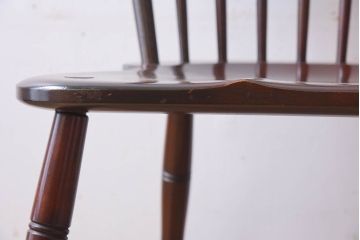 中古　松本民芸家具　#72 リーチチェア(ダイニングチェア)(3)