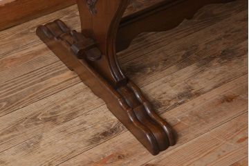 ヴィンテージ家具　イギリスビンテージ　オーク材　ダイニングテーブル