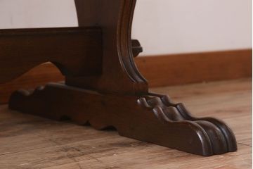 ヴィンテージ家具　イギリスビンテージ　オーク材　ダイニングテーブル