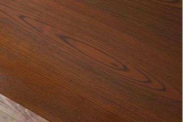 アンティーク家具　総欅材　シンプルなアンティーク平机(サイドテーブル)