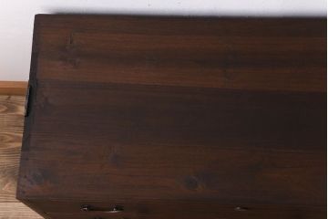 アンティーク家具　総桐材　3杯引き出しの衣装箪笥ローボード