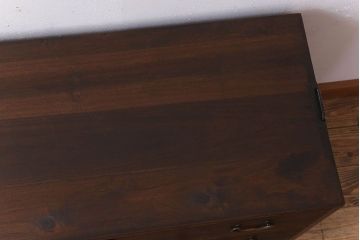 アンティーク家具　総桐材　3杯引き出しの衣装箪笥ローボード