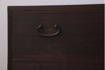 アンティーク家具　総桐材　3杯引き出しの衣装箪笥ローボード