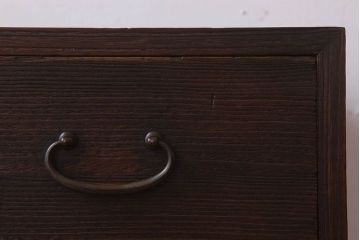 アンティーク家具　総桐材　3杯引き出しの衣装箪笥ローボード