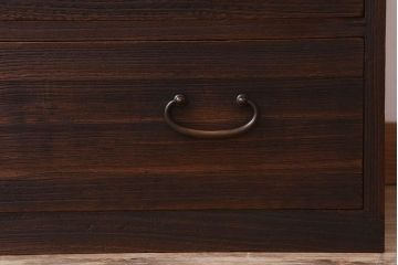 アンティーク家具　総桐材　3杯引き出しの衣装箪笥ローボード