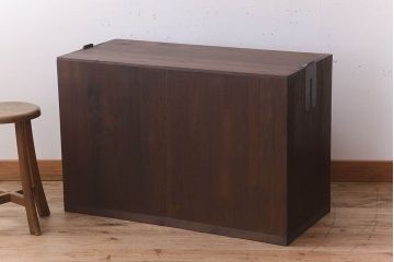 アンティーク家具　総桐材　3杯引き出しの衣装箪笥ローボード