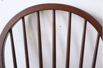 中古　松本民芸家具　#72 リーチチェア(ダイニングチェア)2脚セット(3)