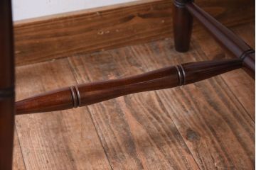 中古　松本民芸家具　#72 リーチチェア(ダイニングチェア)2脚セット(3)