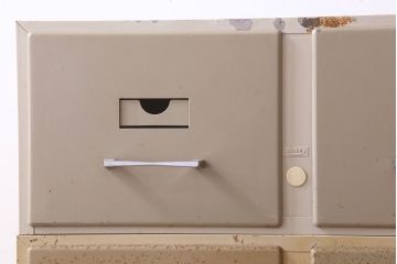ヴィンテージ家具　フランスビンテージ　5段スタッキング書類ケース(ドロワー、チェスト、小物収納、引き出し)(1)(R-023524)