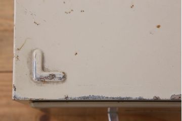 ヴィンテージ家具　フランスビンテージ　5段スタッキング書類ケース(ドロワー、チェスト、小物収納、引き出し)(1)(R-023524)