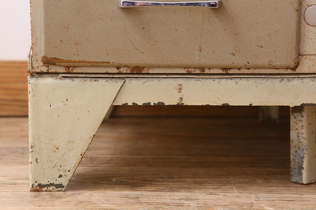 ヴィンテージ家具 フランスビンテージ 5段スタッキング書類ケース(ドロワー、チェスト、小物収納、引き出し)(1)(R-023524)