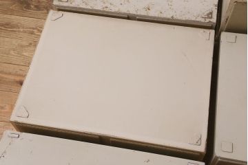 ヴィンテージ家具 フランスビンテージ 5段スタッキング書類ケース(ドロワー、チェスト、小物収納、引き出し)(1)(R-023524)