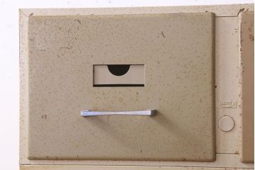 ヴィンテージ家具　フランスビンテージ　5段スタッキング書類ケース(ドロワー、チェスト、小物収納、引き出し)(2)(R-023525)
