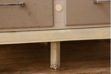 ヴィンテージ家具　フランスビンテージ　5段スタッキング書類ケース(ドロワー、チェスト、小物収納、引き出し)(2)(R-023525)