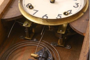 アンティーク雑貨　大正ロマン　アンティーク　ボンボン振り子壁掛け時計(meiji)