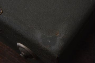 アンティーク雑貨　ジャンク品　昭和レトロ　三洋電機株式会社　古い手提げ金庫