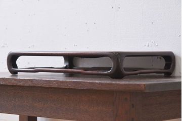 アンティーク雑貨　唐木製　上品なアンティーク花台(飾り台)
