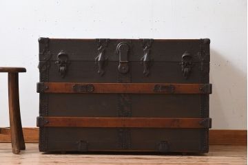 アンティーク雑貨　1930年頃　ヨーロッパビンテージのトランク