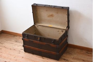 アンティーク雑貨　1930年頃　ヨーロッパビンテージのトランク