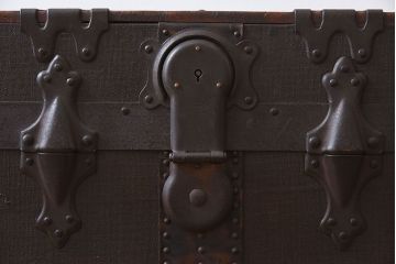 アンティーク雑貨　1930年頃　ヨーロッパビンテージのトランク