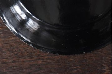 アンティーク雑貨　ヨーロッパビンテージ　ホーロー(琺瑯)　両手鍋(2)