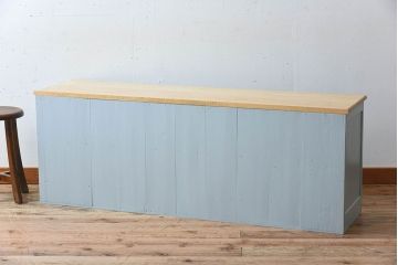 アンティーク家具　ペイントローチェスト