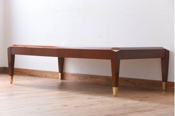 中古美品　カリモク　ドマーニ　カクテルテーブル(定価約33万円)