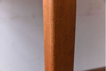 北欧家具　シンプルなビンテージダイニングテーブル(エクステンションテーブル)(2)