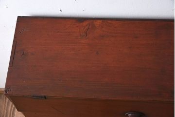 レトロ家具　和製アンティーク　昭和レトロ!古い木製のパタパタ収納棚