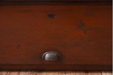レトロ家具　和製アンティーク　昭和レトロ!古い木製のパタパタ収納棚