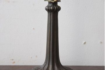 中古　ステンドグラスシェードのスタンドライト(照明)(3)