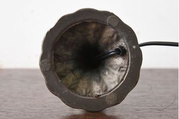 中古　ステンドグラスシェードのスタンドライト(照明)(3)