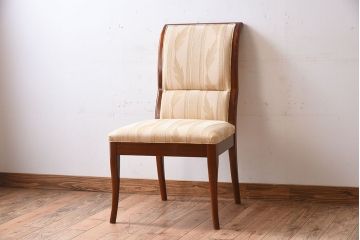 中古美品　カリモク　ドマーニ　フォルザシリーズ　ダイニングチェア(定価約20万円)(1)