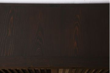 アンティーク家具　六尺　明治大正期　前面欅材!アンティーク収納箪笥サイドボード(水屋箪笥)(1)