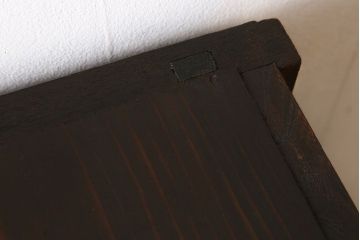 アンティーク家具　六尺　明治大正期　前面欅材!アンティーク収納箪笥サイドボード(水屋箪笥)(1)