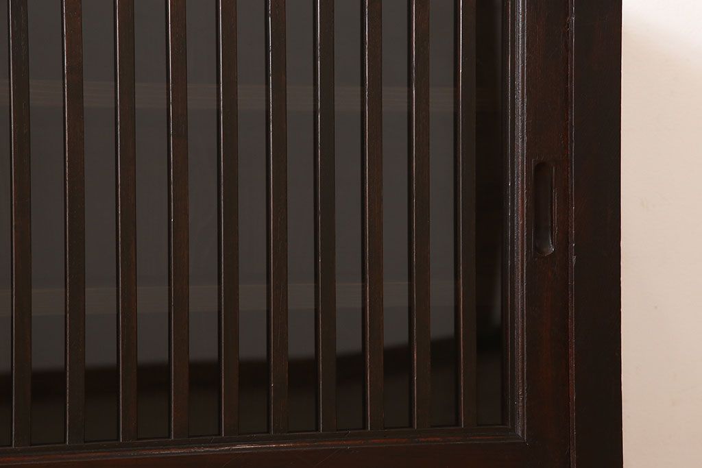 アンティーク家具　六尺　明治大正期　前面欅材!アンティーク収納箪笥サイドボード(水屋箪笥)(1)