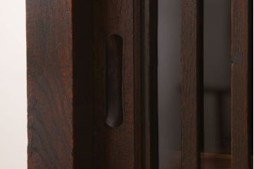 アンティーク家具　六尺　明治大正期　前面欅材!アンティーク収納箪笥サイドボード(水屋箪笥)(1)