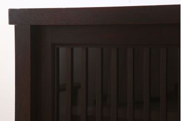 アンティーク家具　六尺　明治大正期　前面欅材!アンティーク収納箪笥サイドボード(水屋箪笥)(2)