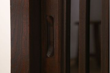 アンティーク家具　六尺　明治大正期　前面欅材!アンティーク収納箪笥サイドボード(水屋箪笥)(2)