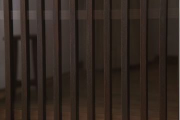 アンティーク家具　六尺　明治大正期　前面欅材!アンティーク収納箪笥サイドボード(水屋箪笥)(2)