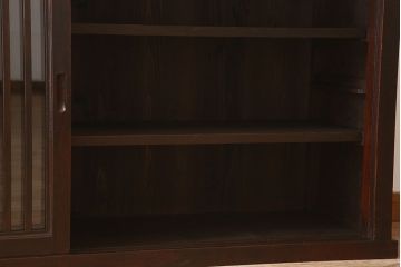 アンティーク家具　六尺　明治大正期　前面欅材!アンティーク収納箪笥サイドボード(水屋箪笥)(2)