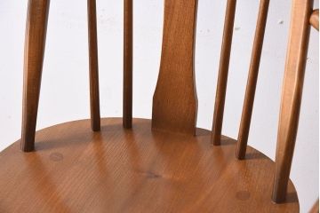ヴィンテージ家具　イギリス　ERCOL(アーコール)　ビンテージ　スワンアームチェア(クエーカーチェア)(2)