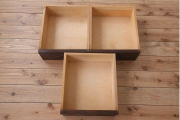 伝統工芸軽井沢彫　中古　チェスト(和タンス)