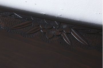 伝統工芸軽井沢彫　中古　チェスト(和タンス)